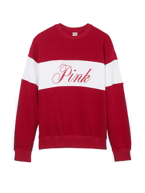 Victoria secret crew sweatshirt hot sale