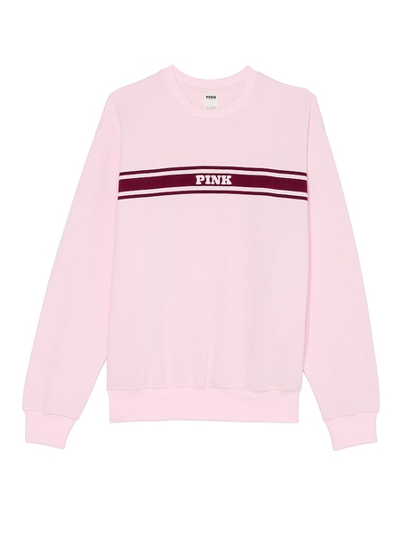 Fuzzy sweatshirt pink top