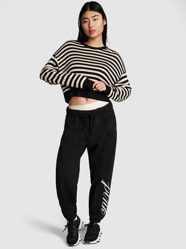 Buy Pink Ivy Fleece Campus Sweatpants online in Victoria s Secret United Arab Emirates