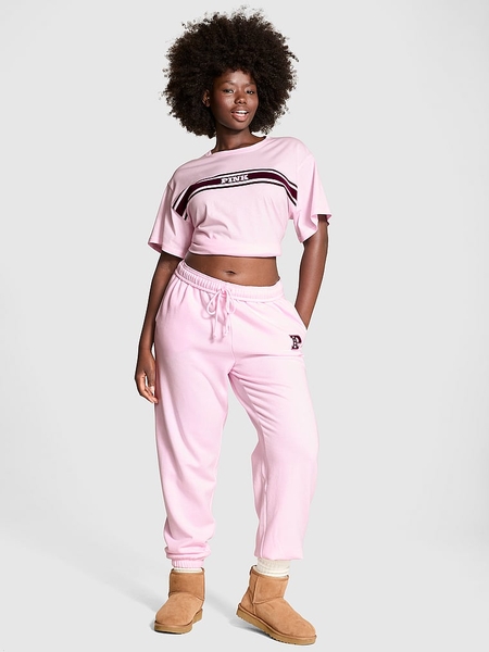 Buy Pink Ivy Fleece Campus Sweatpants online in Victoria s Secret United Arab Emirates