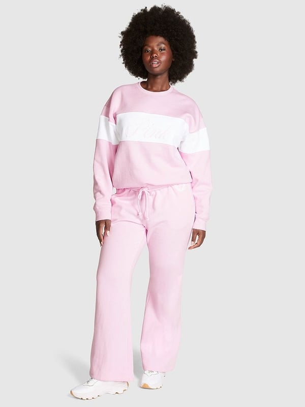 Buy Pink Extra-Credit Flare Pants online in Dubai