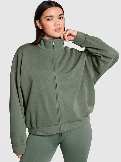 Ivy Fleece Full Zip Sweatshirt