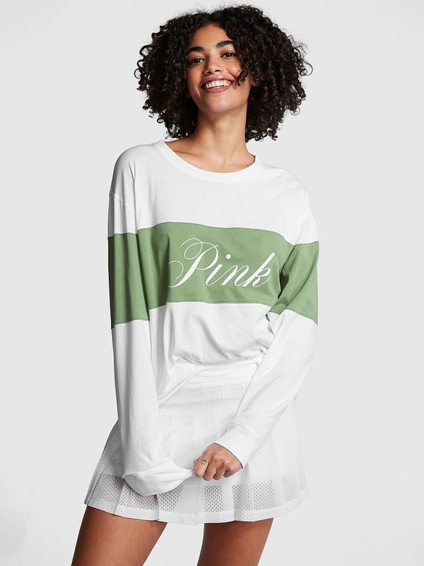 Victoria secret pink long shop sleeve shirts