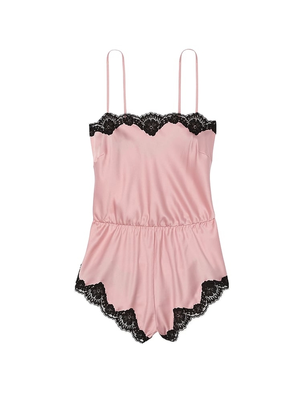 Lace sleep romper on sale