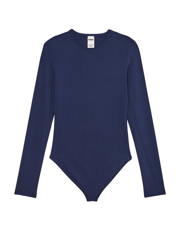 Navy long sleeve bodysuit clearance