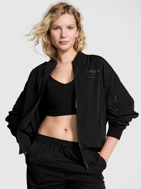 Buy Pink Parachute Bomber Jacket online in Victoria s Secret United Arab Emirates