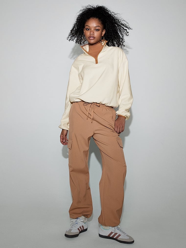 Buy Pink Brushed Woven Cargo Pants online in Victoria s Secret United Arab Emirates